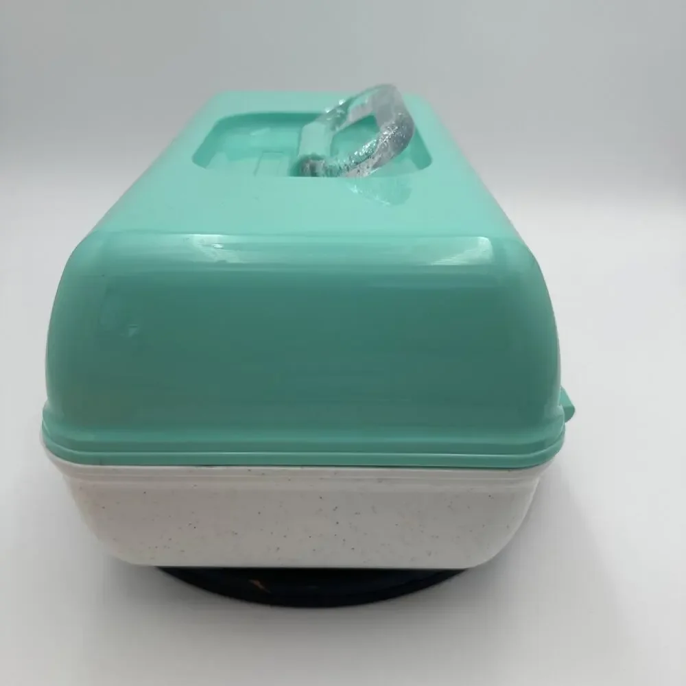 Caboodles Ulta Beauty Two Tone Funfetti Sparkle Makeup Storage Case With Mirror